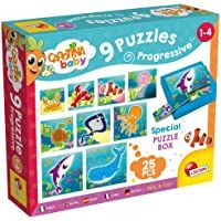 Lisciani CAROTINA _58457 Giochi- 58457- Carotina Baby- Puzle progresivo- El mar